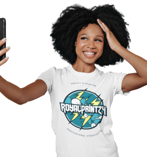 t-shirt-mockup-of-a-happy-woman-taking-a-selfie-at-a-studio-m12678-r-el2